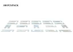 Whiteline 40 x 20 x 10 cm / 1.5mm x 100 - bulk shim pack Alignment Shim Pack 1.5mm x 100 to Suit Ford Falcon/Fairlane EA-EL and Territory SX-SZ Autofit