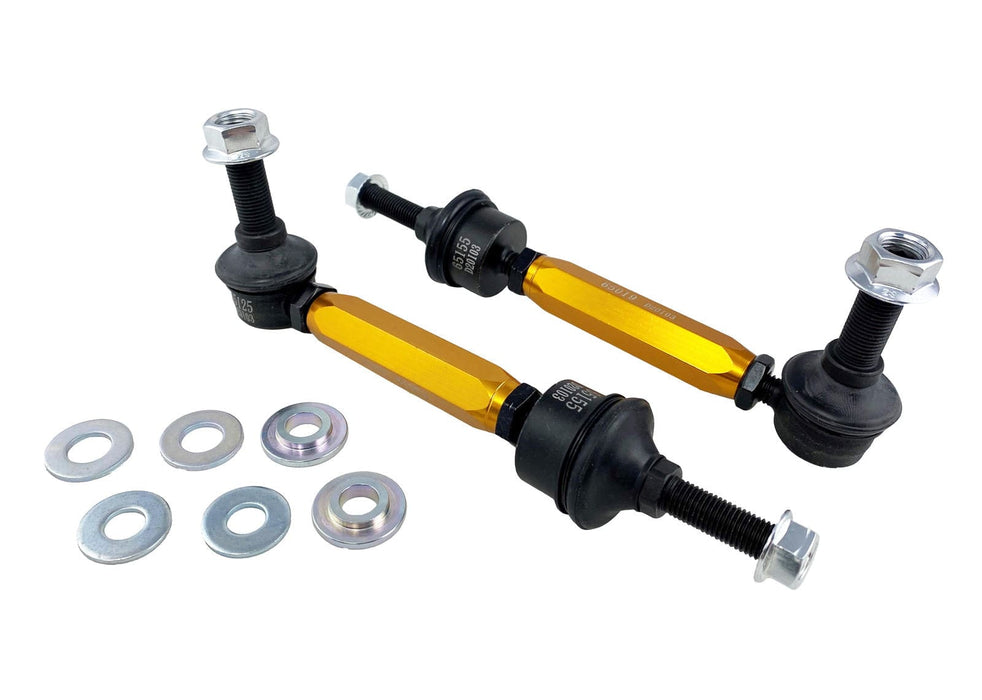 Whiteline 40 x 20 x 10 cm / 130-155mm - horizontal/vertical heavy duty ball joints - 10mm/ 12mm ball stud Front Sway Bar Link to Suit Nissan Patrol GU Autofit