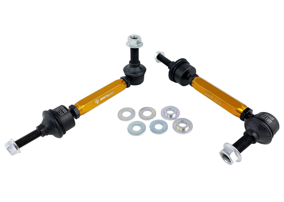 Whiteline 40 x 20 x 10 cm / 130-155mm - horizontal/vertical heavy duty ball joints - 10mm/ 12mm ball stud Front Sway Bar Link to Suit Nissan Patrol GU Autofit