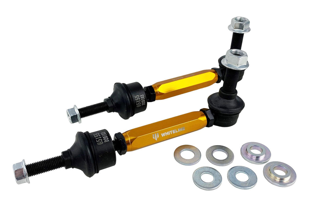 Whiteline 40 x 20 x 10 cm / 130-155mm - horizontal/vertical heavy duty ball joints - 10mm/ 12mm ball stud Front Sway Bar Link to Suit Nissan Patrol GU Autofit