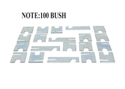 Whiteline 40 x 20 x 10 cm / 3.0mm x 100 - bulk shim pack Alignment Shim Pack 3.0mm x 100 to Suit Ford Falcon/Fairlane EA-EL and Territory SX-SZ Autofit