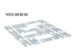 Whiteline 40 x 20 x 10 cm / 3.0mm x 100 - bulk shim pack Alignment Shim Pack 3.0mm x 100 to Suit Ford Falcon/Fairlane EA-EL and Territory SX-SZ Autofit