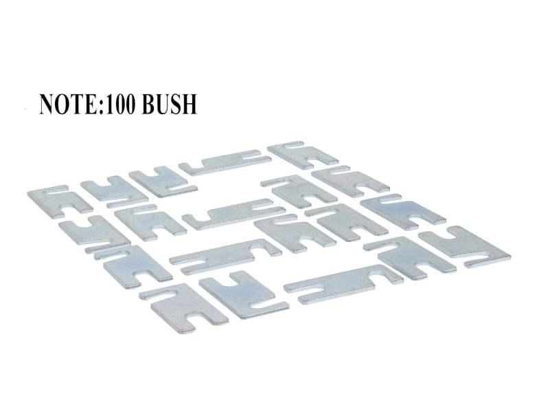 Whiteline 40 x 20 x 10 cm / 3.0mm x 100 - bulk shim pack Alignment Shim Pack 3.0mm x 100 to Suit Ford Falcon/Fairlane EA-EL and Territory SX-SZ Autofit