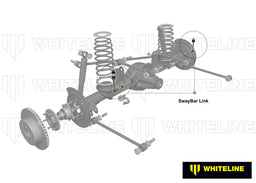 Whiteline 40 x 20 x 10 cm / Adjustable extra heavy duty - suits lifted models to 50mm Rear Sway Bar Link to Suit Nissan Patrol GU Autofit