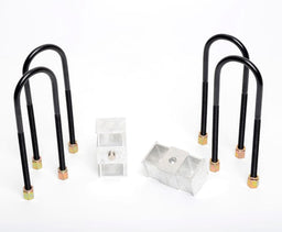 Whiteline 40 x 20 x 10 cm / Block = 50mm, Pin = 35mm, Hole = 35mm, U Bolt = M12x75mm Rear Lwering Block - Kit 2" to Suit Ford Falcon/Fairlane XR-XF 8cyl Autofit