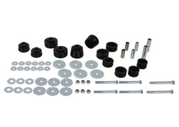 Whiteline 40 x 20 x 10 cm Front and Rear Body Mount - Bushing Kit to Suit Ford Ranger PJ, PK and Mazda BT-50 UN 4wd Autofit