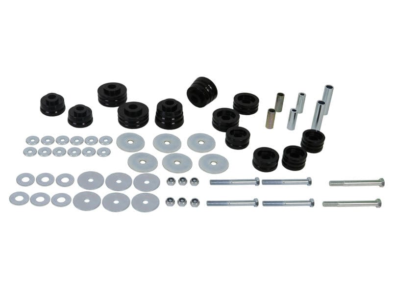 Whiteline 40 x 20 x 10 cm Front and Rear Body Mount - Bushing Kit to Suit Ford Ranger PJ, PK and Mazda BT-50 UN 4wd Autofit
