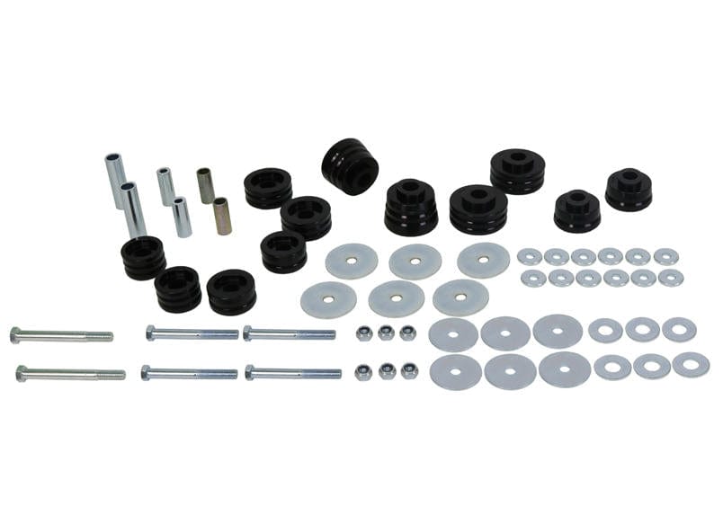 Whiteline 40 x 20 x 10 cm Front and Rear Body Mount - Bushing Kit to Suit Ford Ranger PJ, PK and Mazda BT-50 UN 4wd Autofit