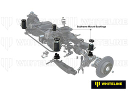 Whiteline 40 x 20 x 10 cm / Inserts Rear Subframe - Bushing Kit to Suit Holden Commodore VE, VF and HSV Autofit