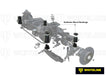 Whiteline 40 x 20 x 10 cm / Inserts - suits petrol models Rear Subframe - Bushing Kit to Suit BMW 1, 3 Series and X1 Autofit