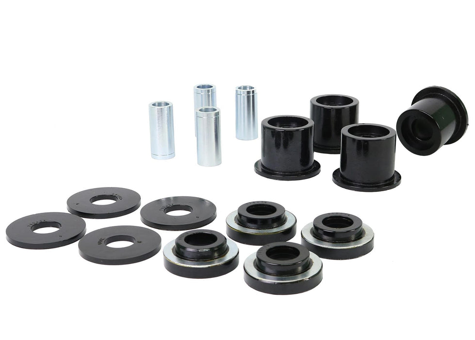 Whiteline 40 x 20 x 10 cm / Installs into original shell Rear Subframe - Bushing Kit to Suit Nissan 180SX, 200SX and Skyline Autofit