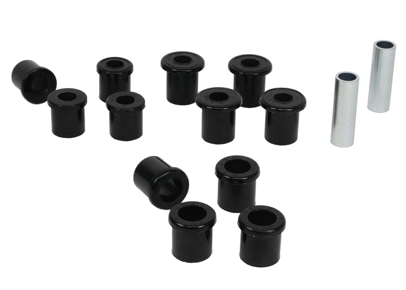 Whiteline 40 x 20 x 10 cm Rear Leaf Spring - Bushing Kit to Suit Ford Courier PC-PH and Mazda B Series Bravo UF, UN Autofit