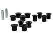 Whiteline 40 x 20 x 10 cm Rear Leaf Spring - Bushing Kit to Suit Ford Ranger PJ, PK and Mazda BT-50UN 2wd/4wd Autofit