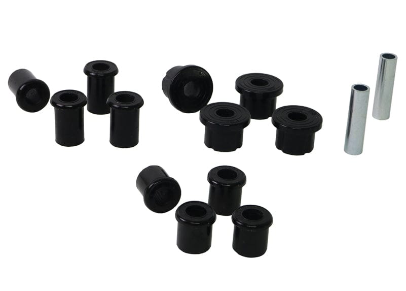 Whiteline 40 x 20 x 10 cm Rear Leaf Spring - Bushing Kit to Suit Holden olorado, Isuzu D-Max and LDV T60 2wd/4wd Autofit