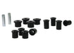 Whiteline 40 x 20 x 10 cm Rear Leaf Spring - Bushing Kit to Suit Holden olorado, Isuzu D-Max and LDV T60 2wd/4wd Autofit
