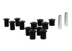 Whiteline 40 x 20 x 10 cm Rear Leaf Spring - Bushing Kit to Suit Mitsubishi Triton ME-MK 2wd/4wd Autofit