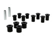 Whiteline 40 x 20 x 10 cm Rear Leaf Spring - Bushing Kit to Suit Mitsubishi Triton ME-MK 2wd/4wd Autofit