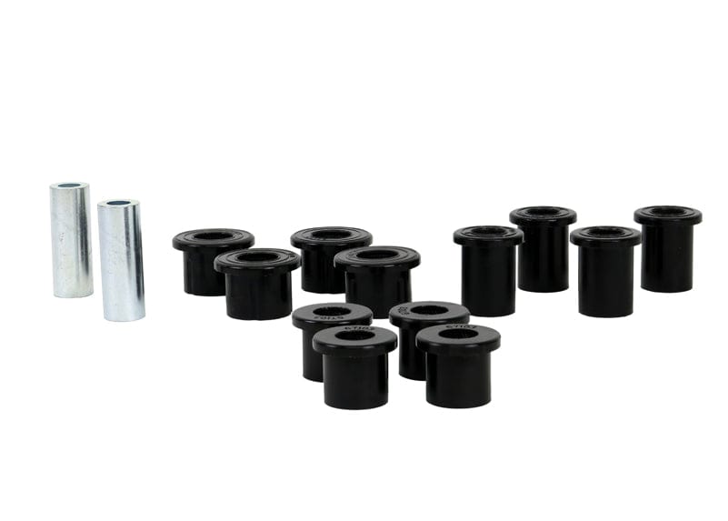 Whiteline 40 x 20 x 10 cm Rear Leaf Spring - Bushing Kit to Suit Nissan Navara D40 2wd/4wd Autofit