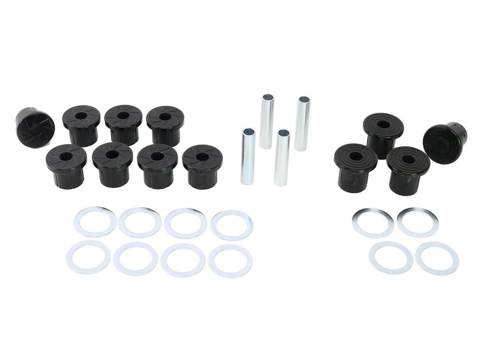 Whiteline 40 x 20 x 10 cm Rear Leaf Spring - Bushing Kit to Suit Toyta Land Cruiser 76, 78 and 79 Series Autofit