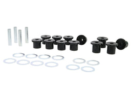 Whiteline 40 x 20 x 10 cm Rear Leaf Spring - Bushing Kit to Suit Toyta Land Cruiser 76, 78 and 79 Series Autofit