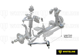 Whiteline 40 x 20 x 10 cm / Replacement - suits models to - 04/2009 Front Radius Arm Lower - Arm Left to Suit Ford Territory SX, SY and FPV Autofit