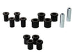Whiteline 40 x 20 x 10 cm / Suits models with 41mm OD front eye bushing Rear Leaf Spring - Bushing Kit to Suit Mitsubishi Triton ME-MK 2wd/4wd Autofit