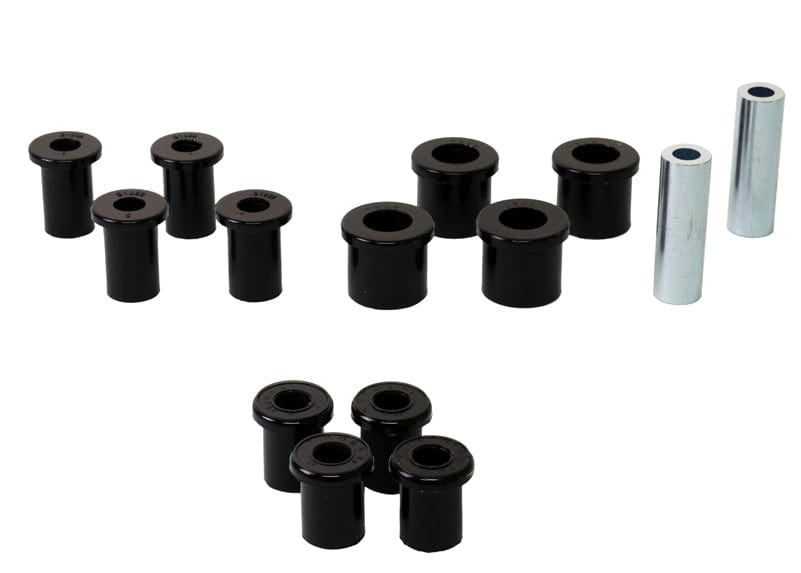 Whiteline 40 x 20 x 10 cm / Suits models with 41mm OD front eye bushing Rear Leaf Spring - Bushing Kit to Suit Mitsubishi Triton ME-MK 2wd/4wd Autofit