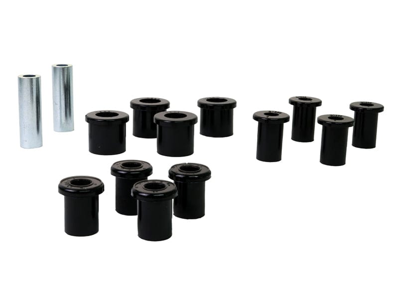 Whiteline 40 x 20 x 10 cm / Suits models with 41mm OD front eye bushing Rear Leaf Spring - Bushing Kit to Suit Mitsubishi Triton ME-MK 2wd/4wd Autofit