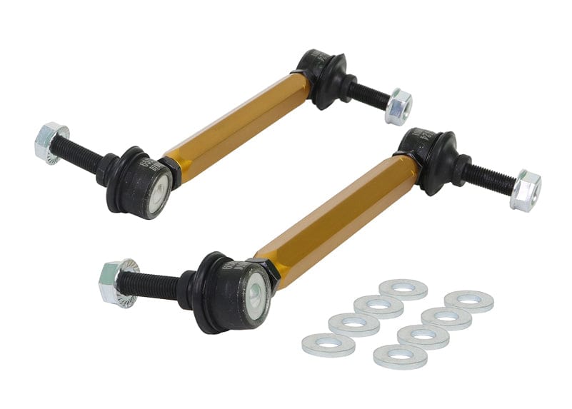 Whiteline 5 x 12 x 42 cm / 230-255mm - horizontal heavy duty ball joints Universal Sway Bar Link - Adjustable Ball Style - 10mm Ball Stud 230-255mm Autofit