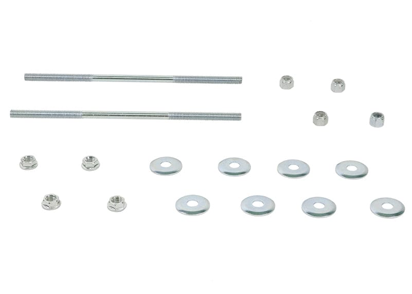 Whiteline 5 x 12 x 42 cm / 240mm - Links, Nuts and Washers Universal Sway Bar Link - Treaded Rod and Bushings style - 240mm Without Bushings Autofit