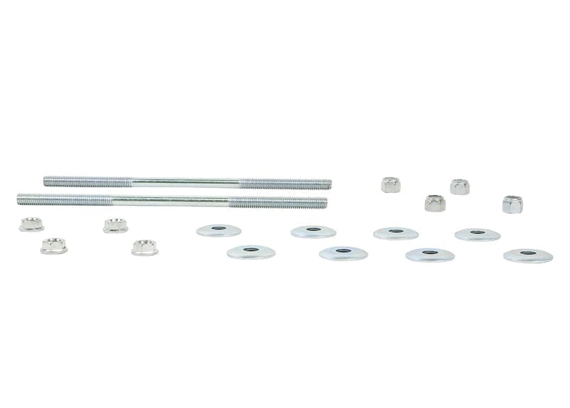 Whiteline 5 x 12 x 42 cm / 240mm - Links, Nuts and Washers Universal Sway Bar Link - Treaded Rod and Bushings style - 240mm Without Bushings Autofit