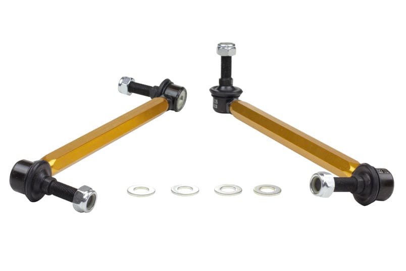 Whiteline 5 x 12 x 42 cm / 270-295mm - horizontal heavy duty ball joints Front Sway Bar Link to Suit Hyundai I30, Veloster, Kia Cerato and Ford Mustang Autofit