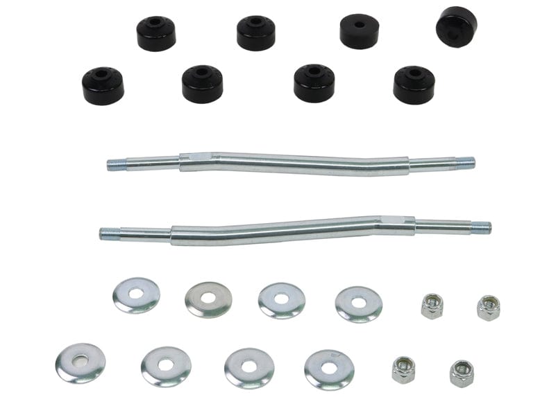 Whiteline 5 x 12 x 42 cm / 280mm Heavy duty 'S' shaped links, Nuts, Washers and Bushings Front Sway Bar Link to Suit Holden Commodore VN-VX and HSV Autofit