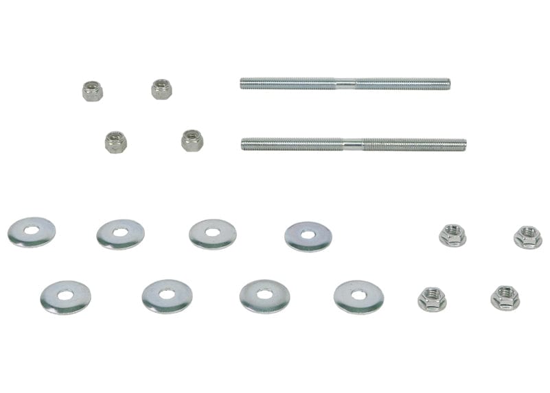 Whiteline 5 x 12 x 42 cm / 280mm - Links, Nuts and Washers Universal Sway Bar Link - Treaded Rod and Bushings style - 280mm Without Bushings Autofit