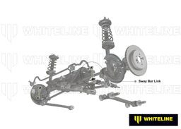 Whiteline 5 x 12 x 42 cm / Suits models with 160mm link Rear Sway Bar Link to Suit Ford Laser KN, KQ and Mazda 323 BJ Autofit