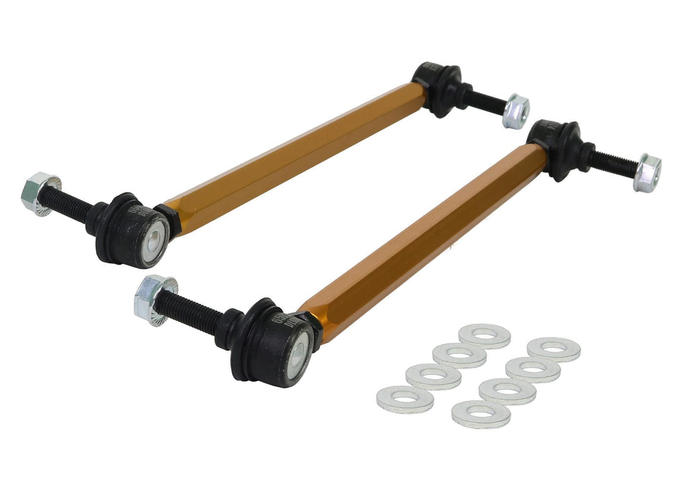Whiteline 5 x 12 x 46 cm / 390-415mm - horizontal heavy duty ball joints Universal Sway Bar Link - Adjustable Ball Style - 10mm Ball Stud 390-415mm Autofit