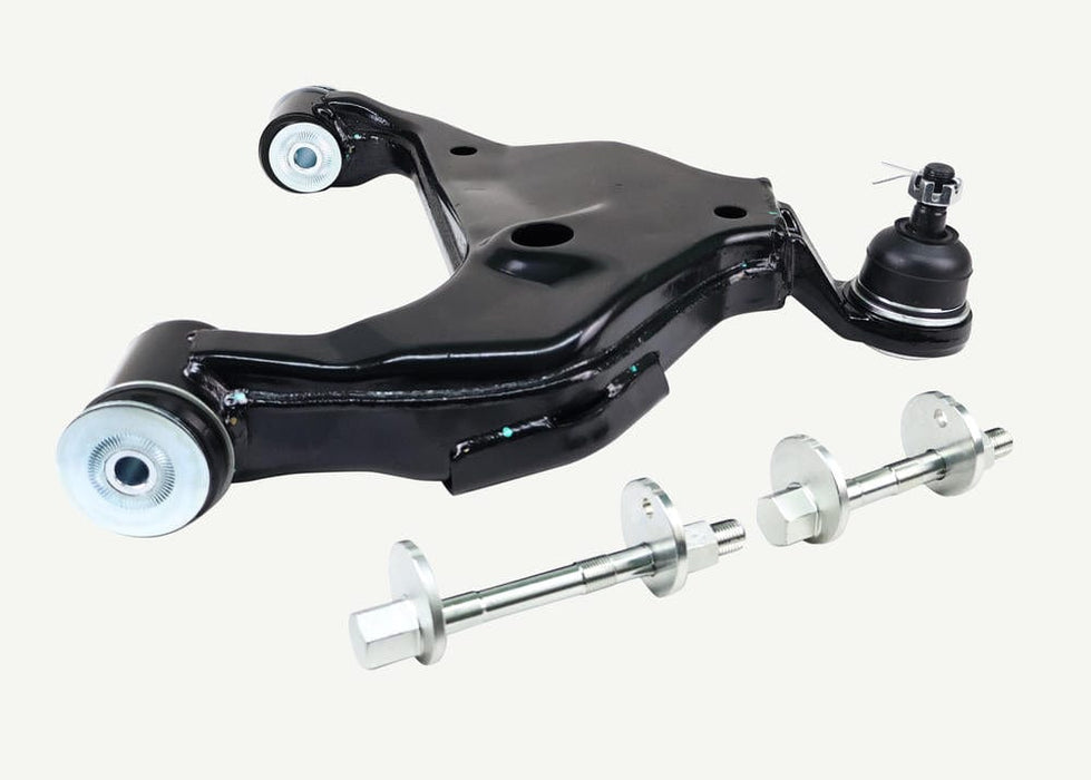 Whiteline 50 x 50 x 10 cm / Performance - fixed increased camber and caster correction Front Control Arm Lower - Arm-Left to Suit Toyota Hilux GGN25R, KUN26R (N70) 4WD Autofit