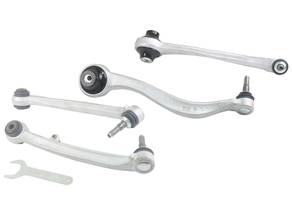 Whiteline 58 x 43 x 10 cm / Performance - fixed +1.0deg camber and 0.8deg caster on-car adjustable correction Front Control and Radius Arm Lower - Arm Assembly to Suit BMW 2, 3 and 4 Series Autofit