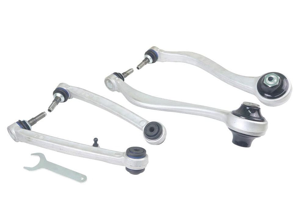 Whiteline 58 x 43 x 10 cm / Performance - fixed +1.0deg camber and 0.8deg caster on-car adjustable correction Front Control and Radius Arm Lower - Arm Assembly to Suit BMW 2, 3 and 4 Series Autofit