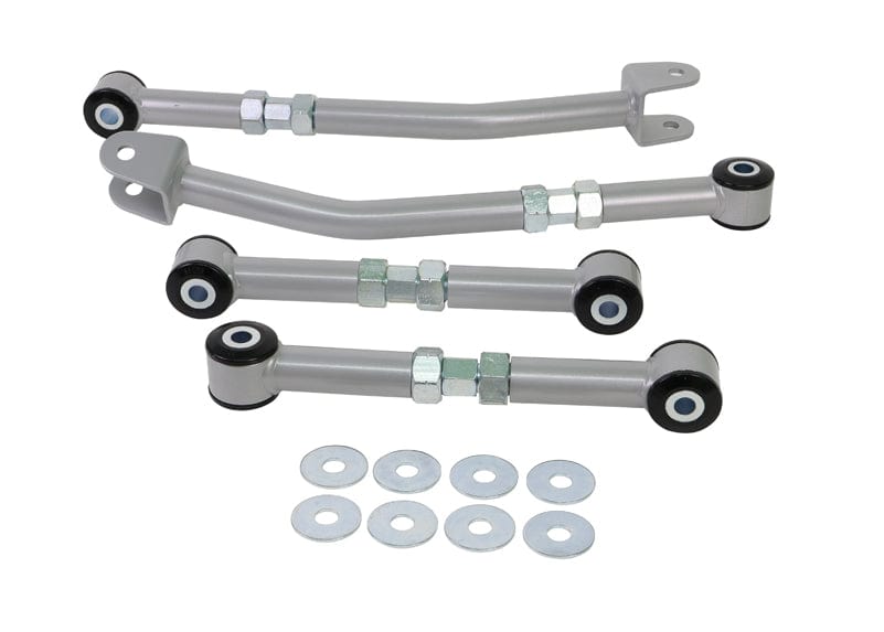 Whiteline 59 x 20 x 10 cm / Performance - on-car adjustable camber and toe correction - use with KCA307 - MOTORSPORT Rear Control Arm Lower Front and Rear - Arm to Suit Subaru Liberty and Outback Autofit