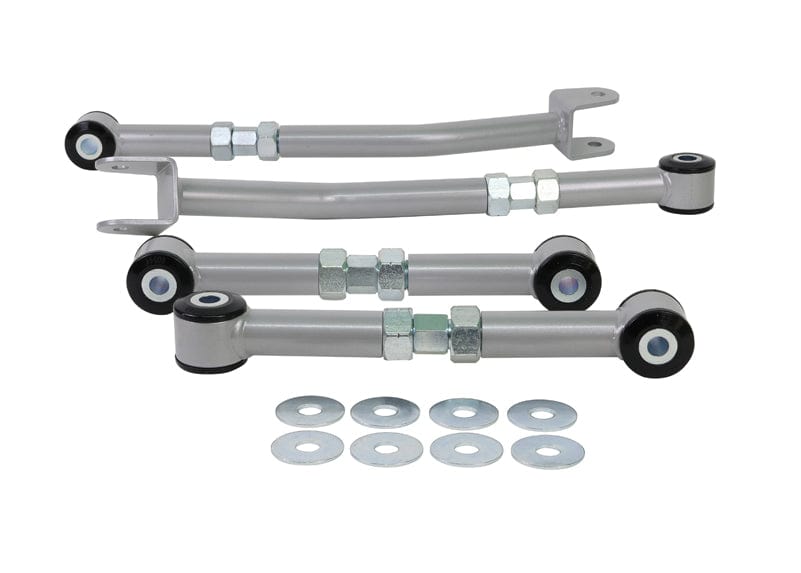 Whiteline 59 x 20 x 10 cm / Performance - on-car adjustable camber and toe correction - use with KCA307 - MOTORSPORT Rear Control Arm Lower Front and Rear - Arm to Suit Subaru Liberty and Outback Autofit