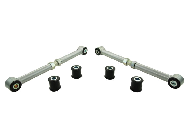Whiteline 59 x 20 x 10 cm / Performance - on-car adjustable front arm and 4 x rear bushings for toe correction - MOTORSPORT Rear Control Arm Lower Front - Arm to Suit Subaru Forester, Impreza, Liberty and Outback Autofit