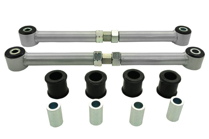 Whiteline 59 x 20 x 10 cm / Performance - on-car adjustable front arm and 4 x rear bushings for toe correction - MOTORSPORT Rear Control Arm Lower Front - Arm to Suit Subaru Forester, Impreza, Liberty and Outback Autofit