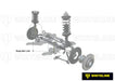 Whiteline 6 x 14 x 50 cm / 240mm - horizontal 90deg opposed ball joints Front Sway Bar Link to Suit BMW 5 Series E39 Autofit