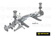 Whiteline 6 x 14 x 50 cm / 320mm - horizontal 180deg opposed ball joints Front Sway Bar Link to Suit Honda CR-V RE, RM Autofit