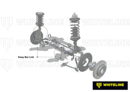 Whiteline 6 x 14 x 50 cm / 340mm - horizontal 90deg opposed ball joints Front Sway Bar Link to Suit BMW 3 Series E90 and X1 E84 Autofit