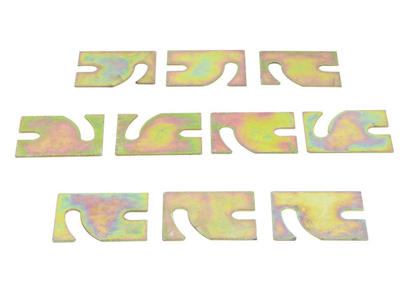 Whiteline 7 x 14 x 20 cm / 1.5mm x 10 - bulk shim pack Alignment Shim Pack 1.5mm x 10 to Suit Ford Falcon/Fairlane AU-FGX and FPV Autofit