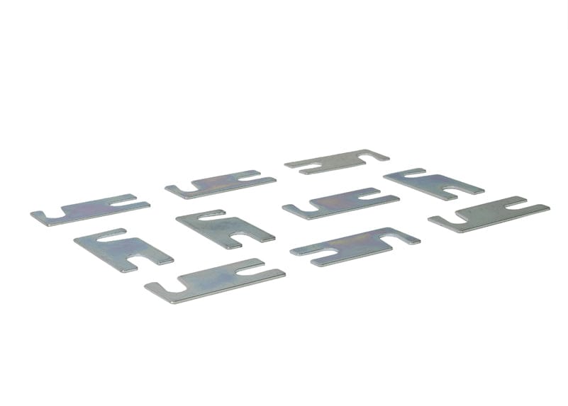 Whiteline 7 x 14 x 20 cm / 1.5mm x 10 - bulk shim pack Alignment Shim Pack 1.5mm x 10 to Suit Ford Falcon/Fairlane EA-EL and Territory SX-SZ Autofit