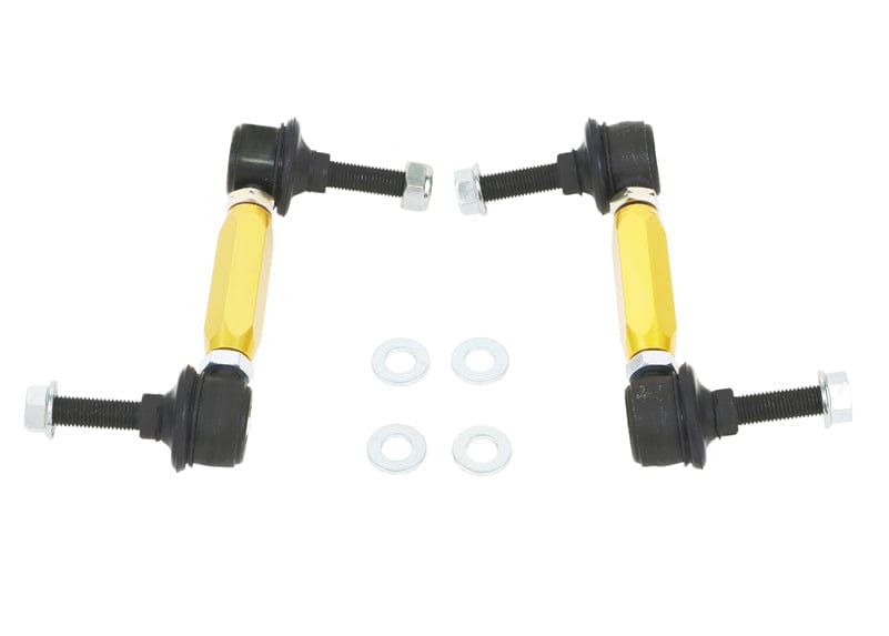 Whiteline 7 x 14 x 20 cm / 110-135mm - horizontal heavy duty ball joints Universal Sway Bar Link - Adjustable Ball Style - 10mm Ball Stud 115-135mm Autofit