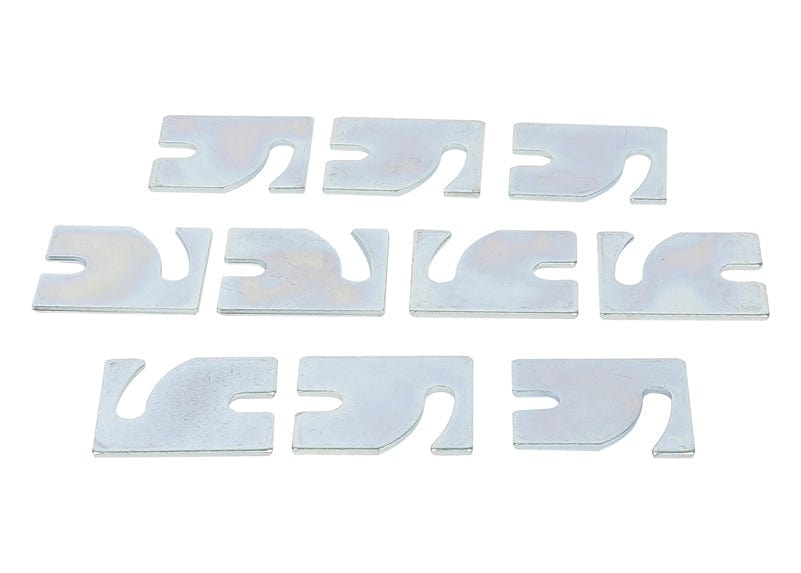 Whiteline 7 x 14 x 20 cm / 3.0mm x 10 - bulk shim pack Alignment Shim Pack 3.0mm x 10 to Suit Ford Falcon/Fairlane AU-FGX and FPV Autofit